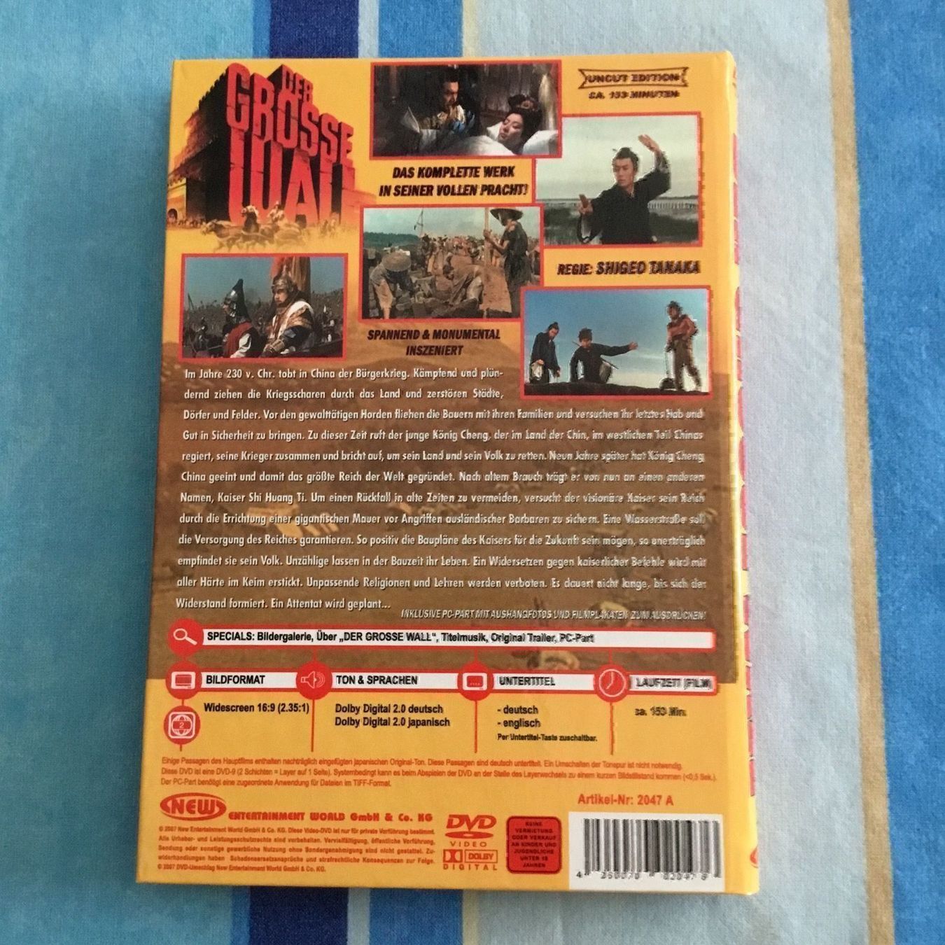 Tutti i DVDs: Der grosse Wall- Uncut Kleine Hartbox – Usato da Blauen venduto da berlingo65 1