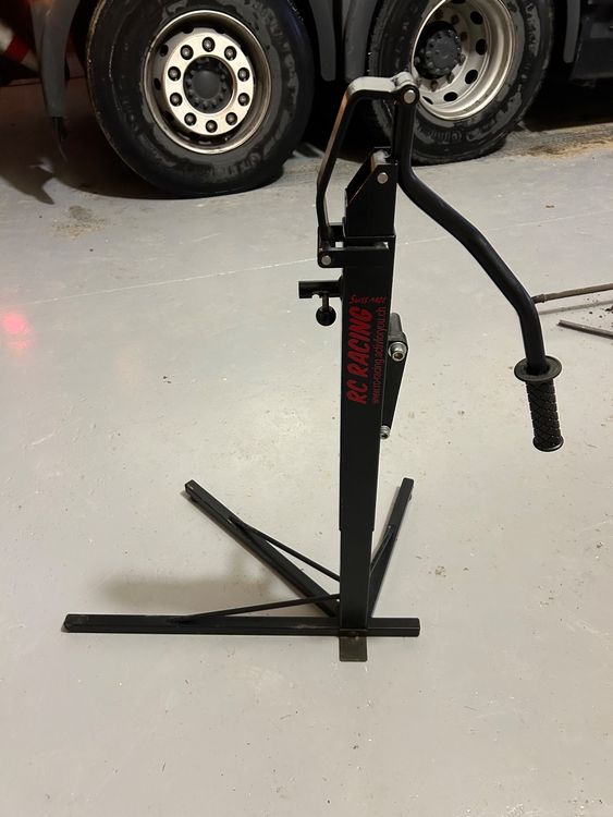 RWSTFL24 Lenkkopf Montageständer Motorrad Vorne Rot Honda CBR 1000 RR
