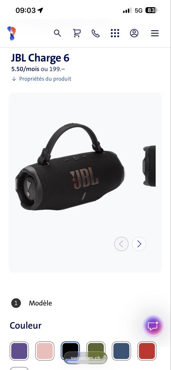 JBL Casse acustiche: JBL charge 6 – Nuovo (secondo la descrizione) da Delémont venduto da YBroquet 4