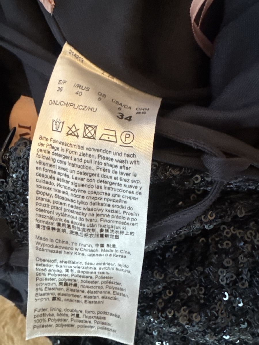 Vestiti: VM Vera Mont Abendkleid mit Pailletten – Usato da Lachen SZ venduto da LuganoLugano 3