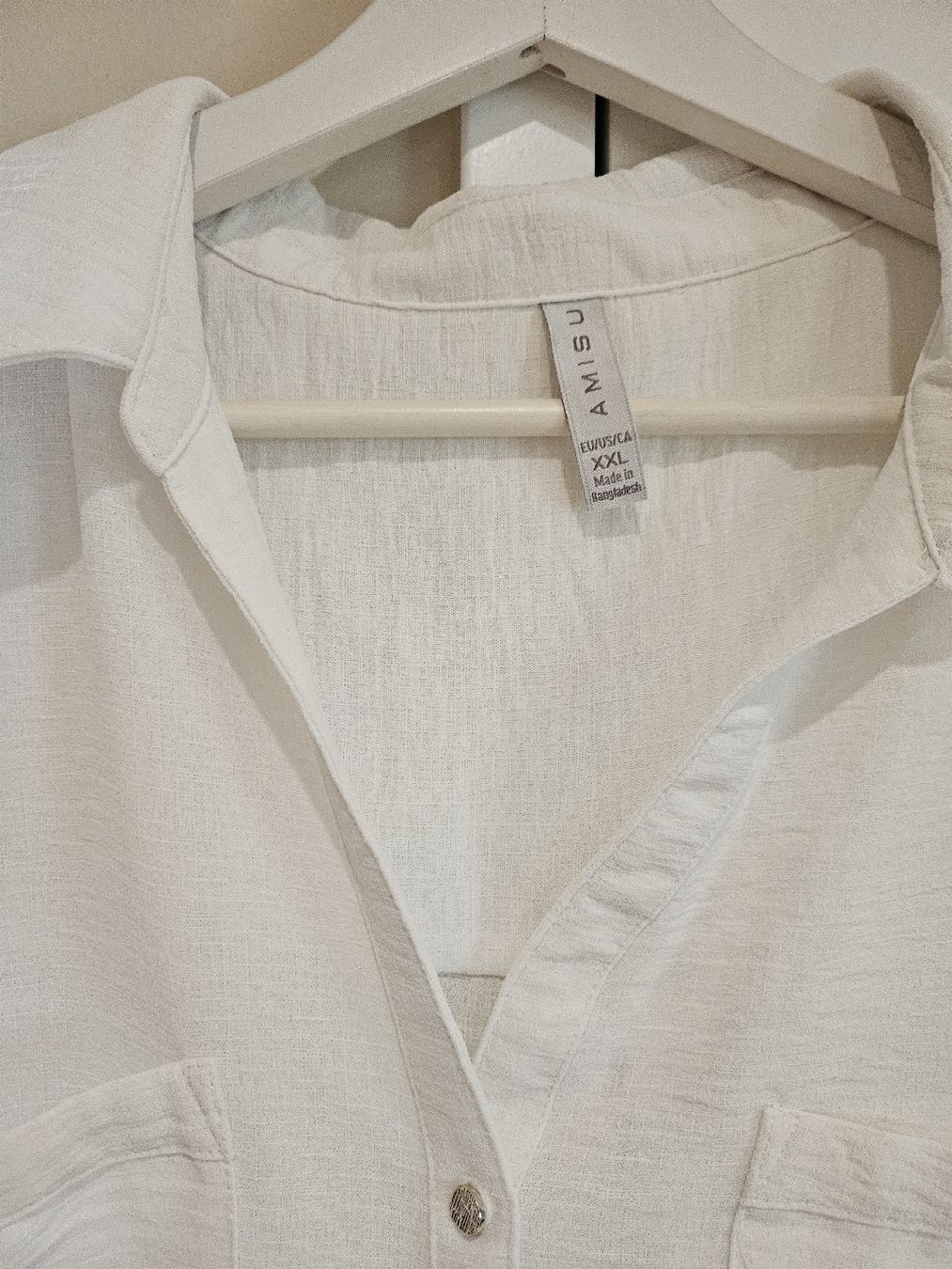 Camicette: weisse Bluse Amisu gr.XXL – Usato da Allschwil venduto da na.wi.90 1
