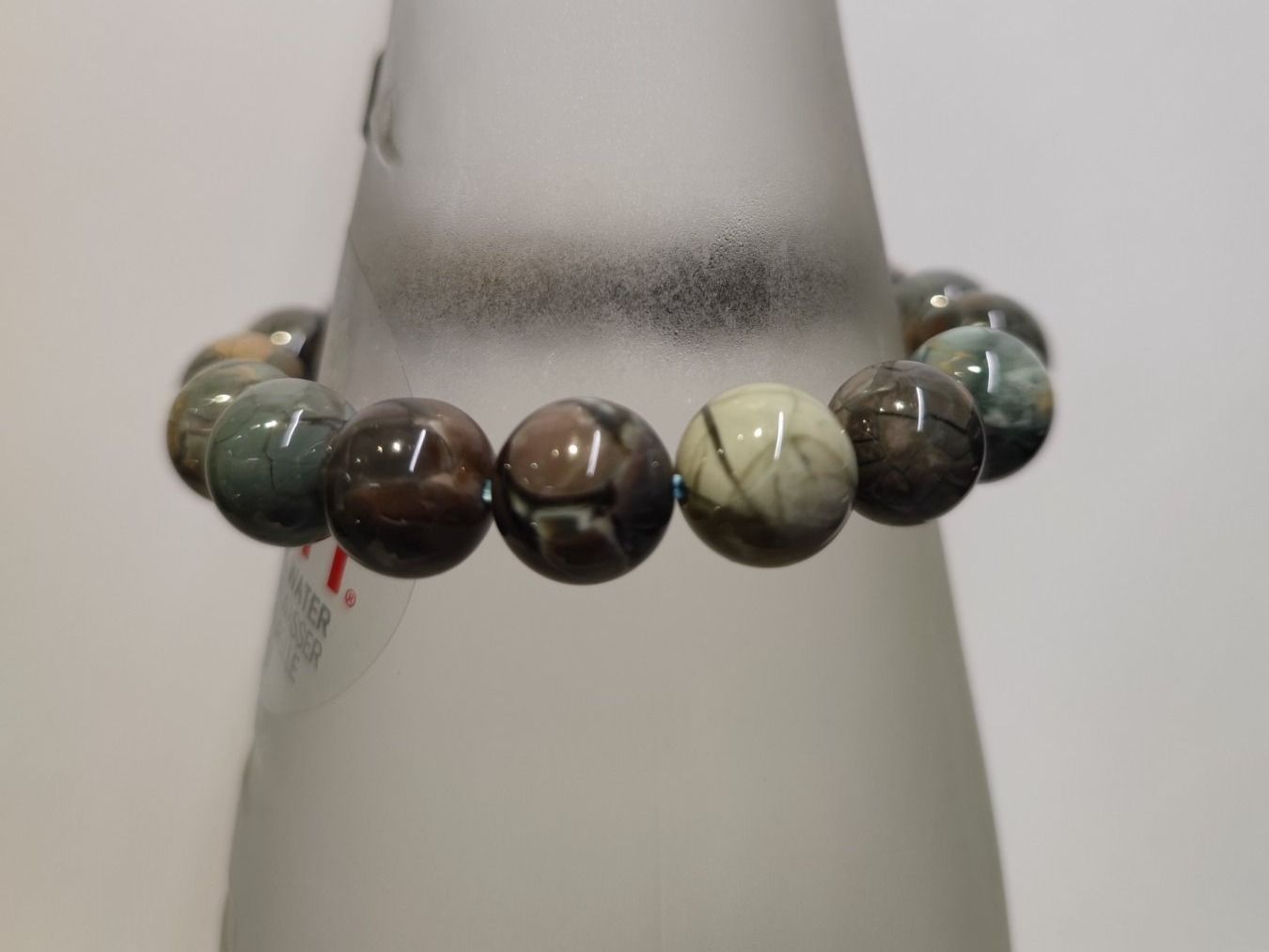 Bracciali & Braccialetti: Alashan Agate bracelet 10mm – Nuovo (secondo la descrizione) da Sursee venduto da Re.joy 4