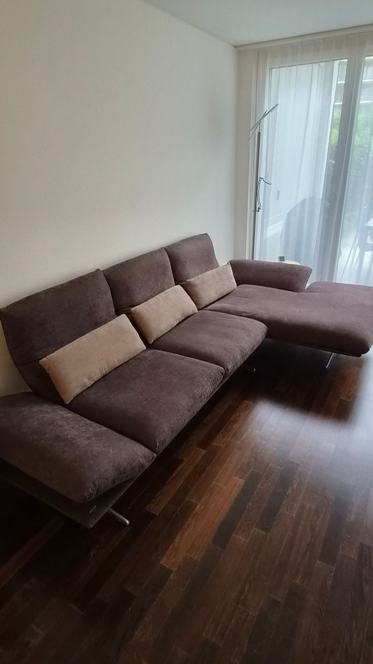 Koinor Sofas: Koinor Sofa Francis mit Longchair in Stoff – Gebraucht aus Wallisellen von rolf7000 3