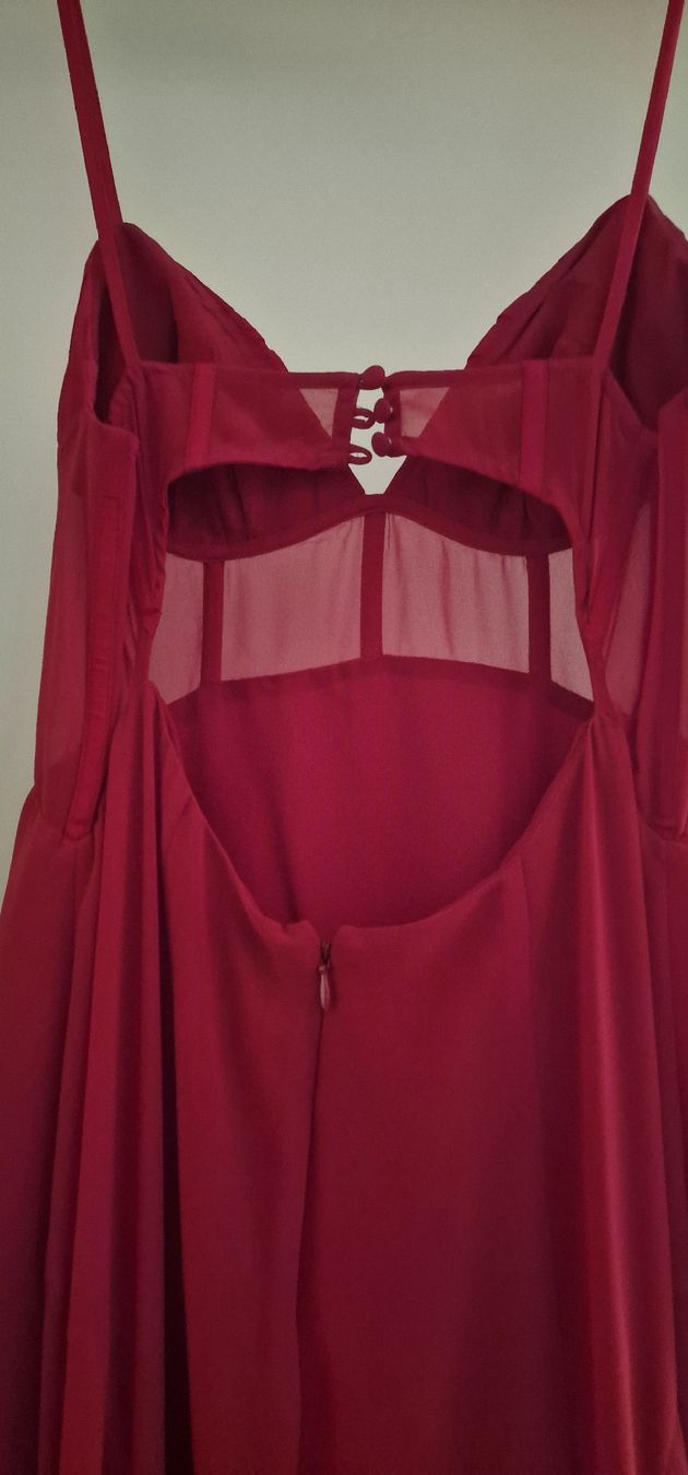 Vestiti: Abito lungo rosso Design, elegante per serate estive. – Nuovo e nell'imballaggio originale da Volketswil venduto da agc_th5j 3