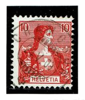 Helvetia 104 Vollstempel Chamoson VS