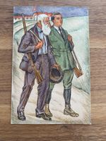 Postkarte antik - Schützenverein 1824-1924 Jubiläum