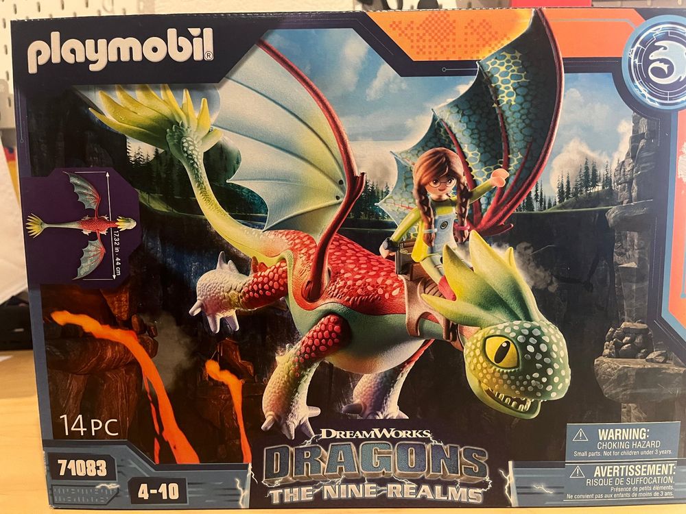 Playmobil Dragons the nine realms Feathers et Alex 71083 | La Boîte à Surprises de Nicolas