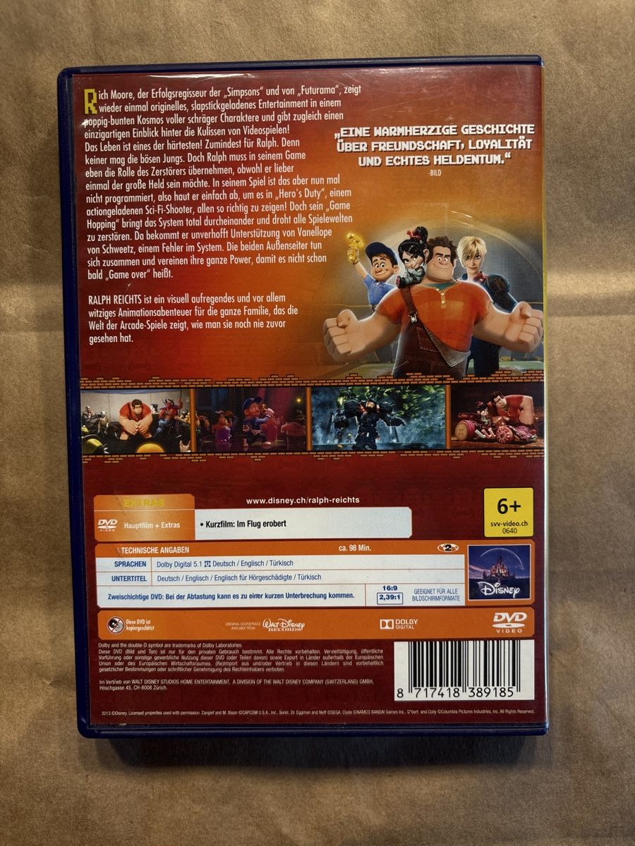 Tutti i DVDs: Ralph reichts (2404) – Usato da Ruswil venduto da Slivio_ 1
