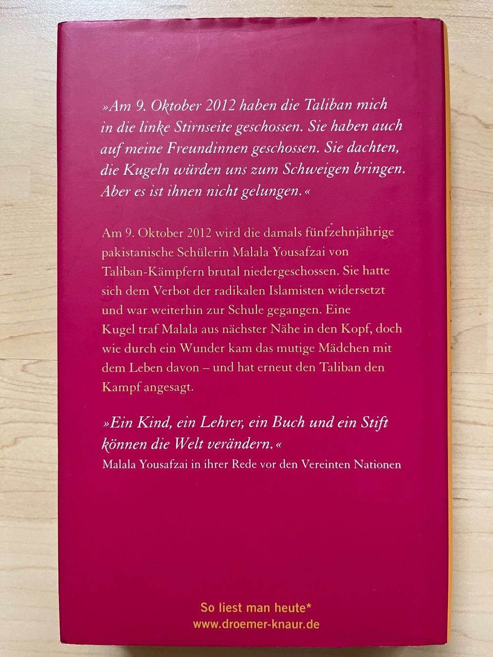 Libri: Buch - Ich bin Malala – Usato da Zürich venduto da Gurkis 3
