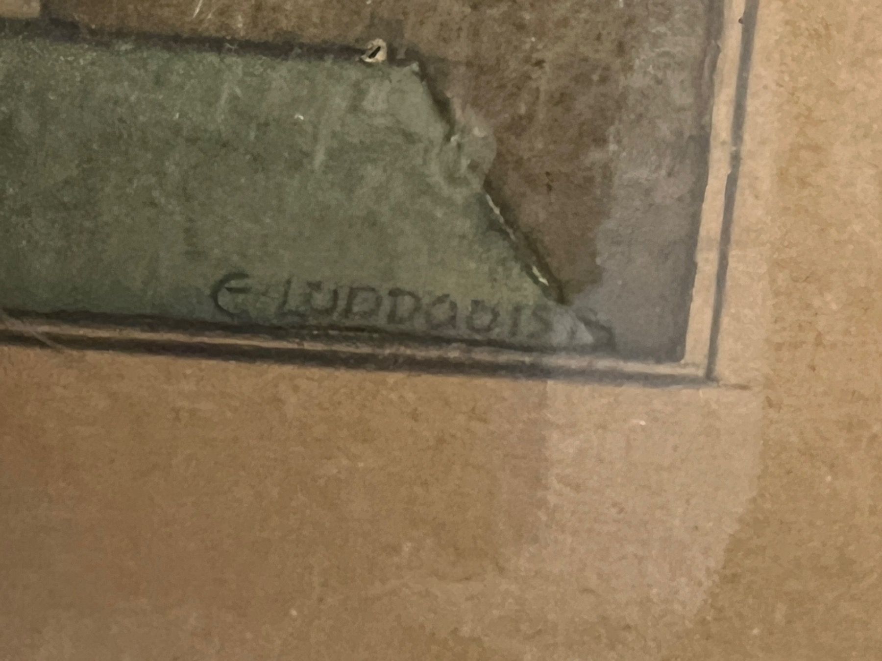 Gemälde: TRÈS ANCIENNE PEINTURE SIGNÉE – Gebraucht aus Genève von Qanil77 2