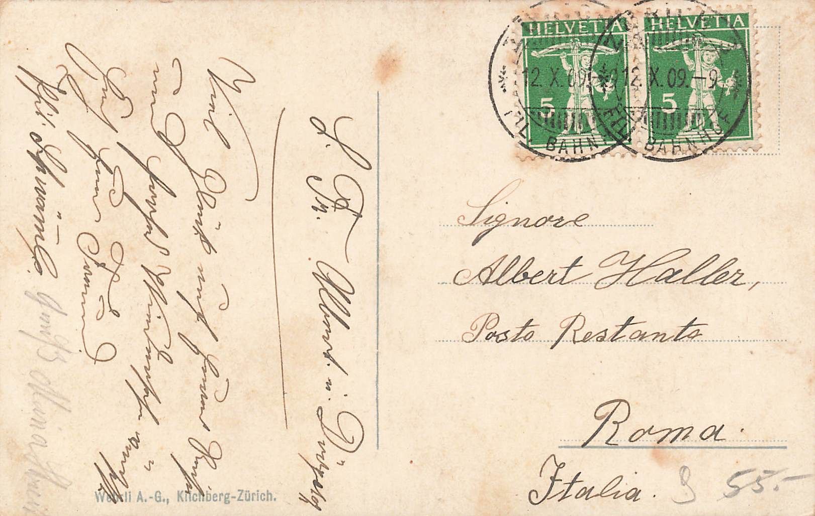 Cartoline postali: Zurichesee Dampfer schiff boot battello – Usato da Biasca venduto da Blenio71 1