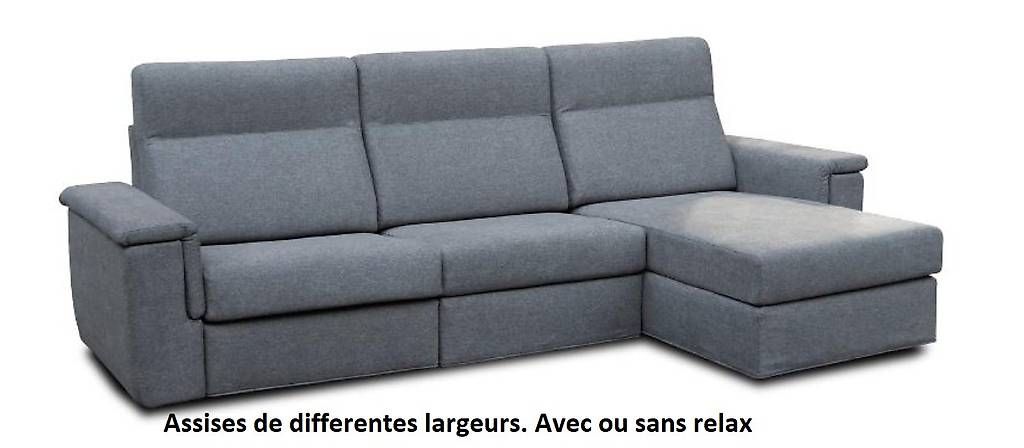 Divani: Salon d'Angle avec Relax électrique / Différentes largeurs – Nuovo e nell'imballaggio originale da Lausanne venduto da casa56 4