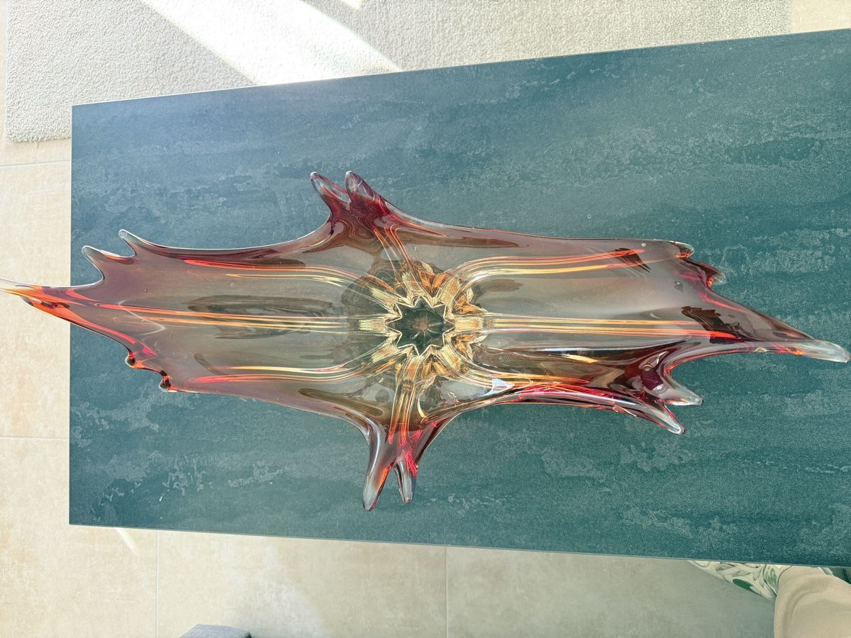 Murano Gläser: Monumentale Murano-Glaskunst – Gebraucht aus Pieterlen von cri_222x