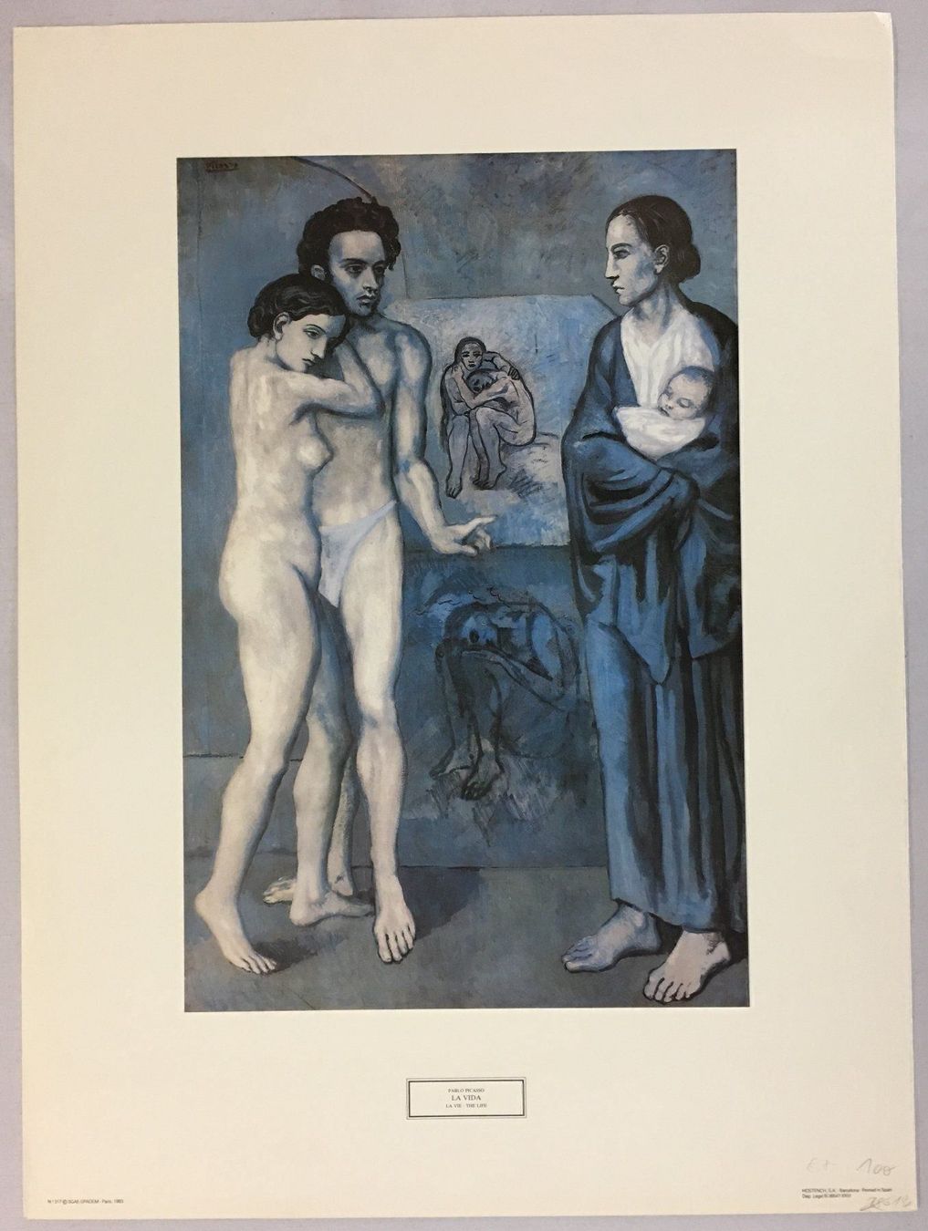 Foto & Immagini: 1983 - Kunstdruck P. Picasso - 70 x 52cm – Usato da Oftringen venduto da Vucki