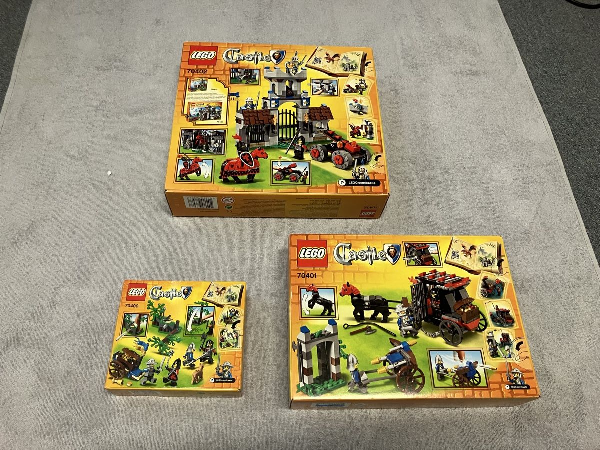 Lego Baukästen: Lego Castle 70400, 70401, 70402 – Neu und originalverpackt aus Luzern von windundsichtschutz 1