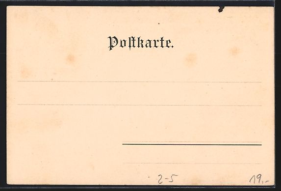 Cartoline postali: Karte mit Platz zum Schreiben einer eige – Usato da Berlin venduto da bartko-reher 1