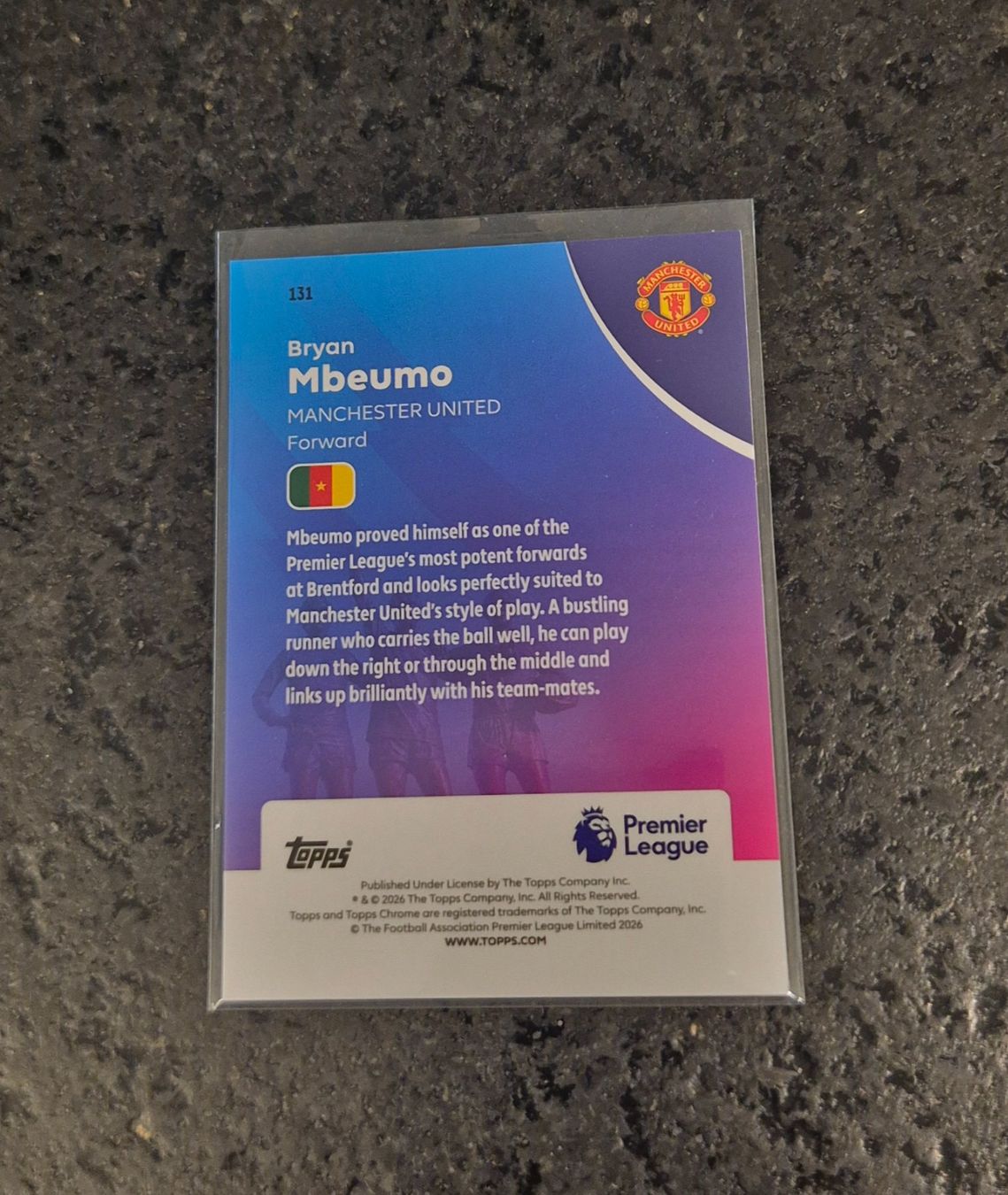 Topps Carte collezionabili: Bryan Mbeumo /199 - Manchester United - Topps – Nuovo (secondo la descrizione) da Burg AG venduto da Danoe 1