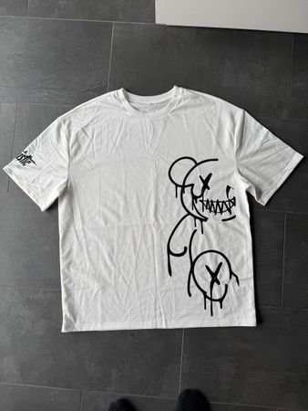 T-shirt blanc Optimistic, taille XL-neuf
