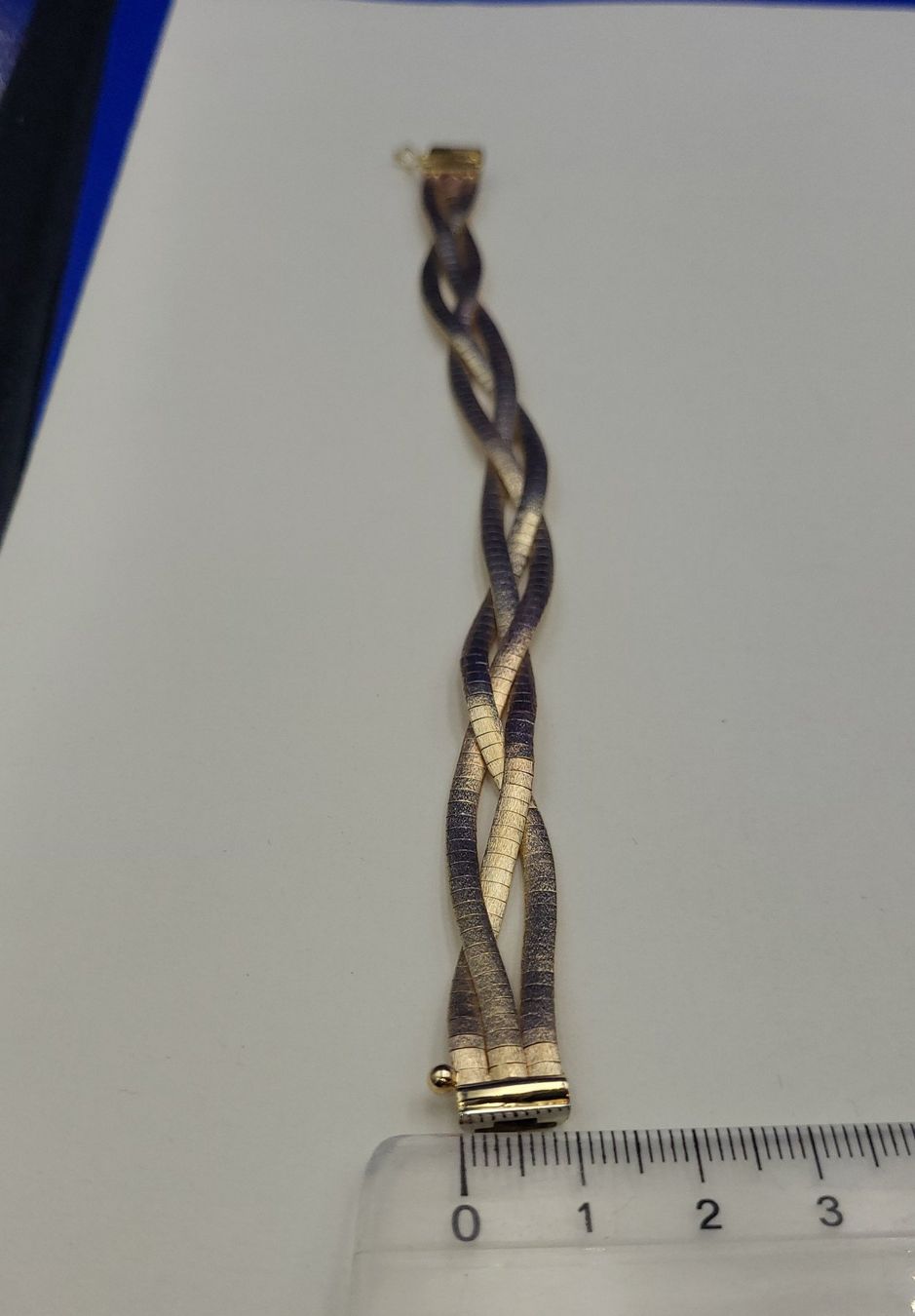Armbänder & -reifen: 585 Massiv Bicolour Gold Armband – Gebraucht aus Wald ZH von Aniade 3