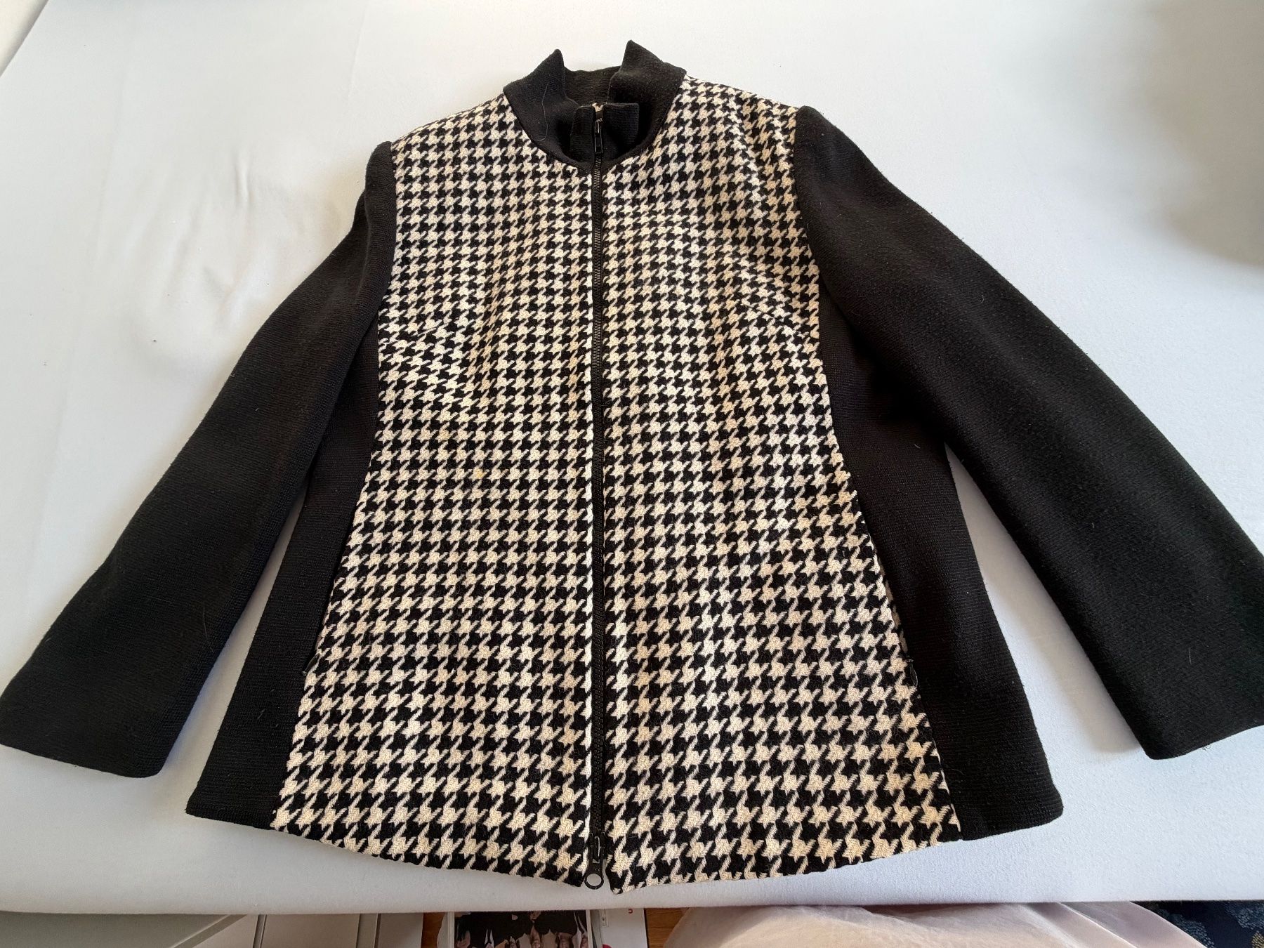 Giacche: Jacke mit Hahnentrittmuster, Grösse 44 – Usato da Zürich venduto da Fortunalis