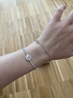 Bracelet COOLINE adjustable zirconia pink stone