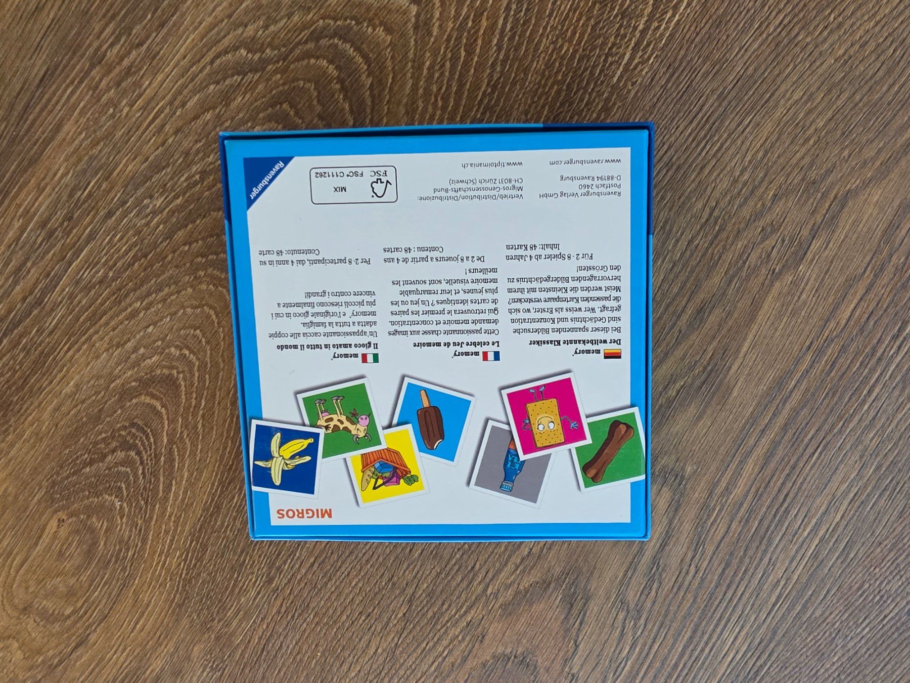 Ravensburger Giochi: Ravensburger Migros Memory (vollständig) – Nuovo (secondo la descrizione) da Nebikon venduto da Japostyle 3