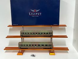 Liliput L350023 DRB Schürzenwagenset Tarnanstrich H0 DC