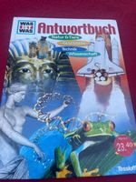 Was ist was Antwortbuch Natur & Tiere Geschichte Technik