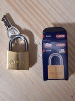 ABUS Messing Vorhängeschloss 65/40 - Neuwertig!🔐🔑
