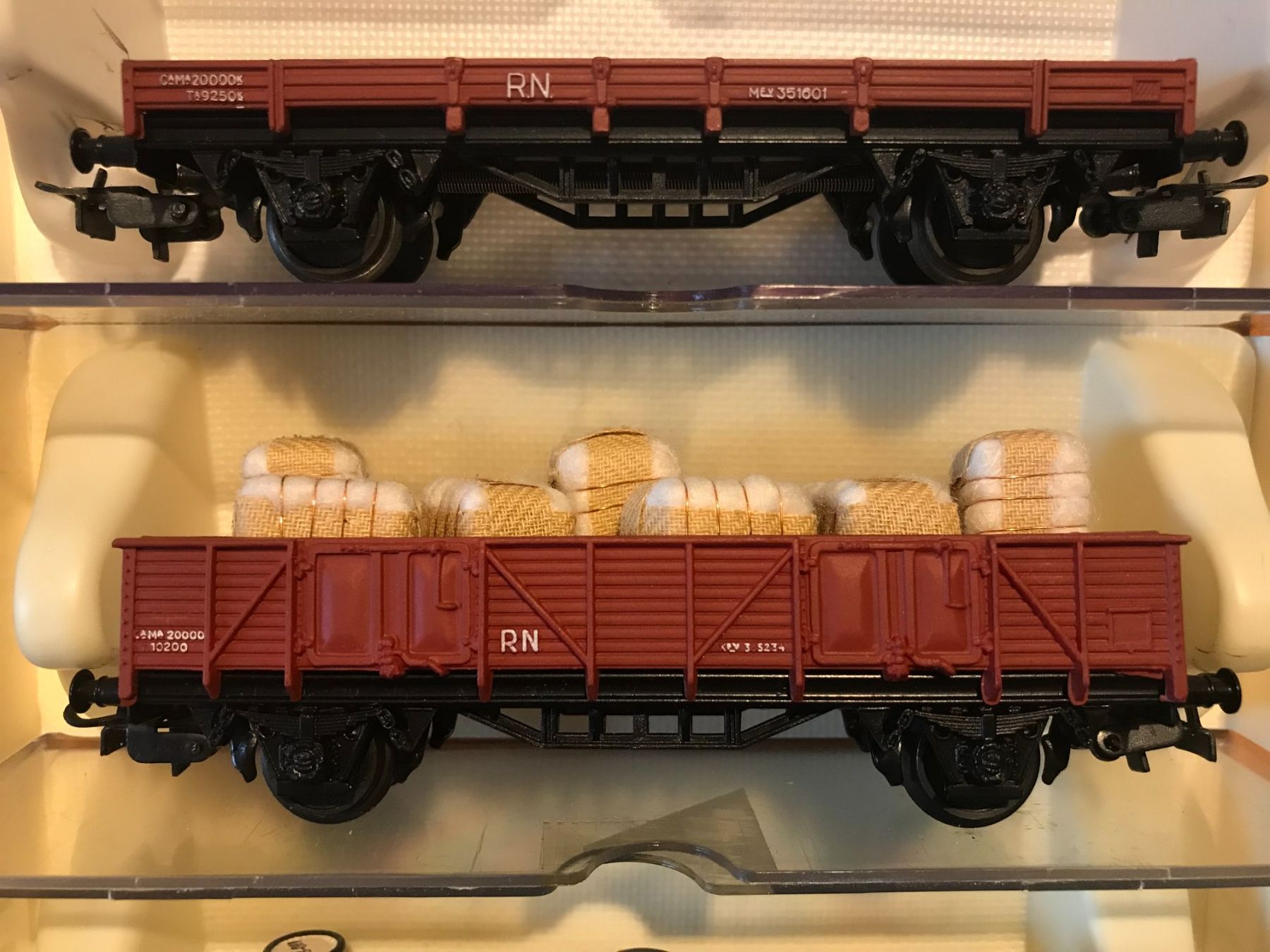 Modellini di ferrovie: 4x Electrotren RN/RENFE Güterwagen – Usato da Luzern venduto da mey_s13 2