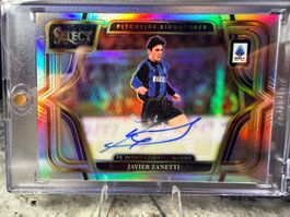 Javier Zanetti Pitchside Signatures Silver