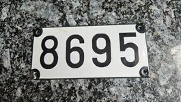 Emailschild Eisenbahn Wagen Nummer SBB