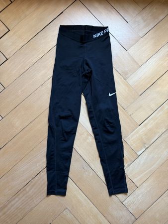 NIKE - Sport Leggings schwarz XS