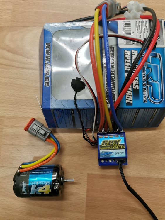 LRP SPX Zero Brushless Regler & Vector K4 Motor Combo (Gebraucht) in ...