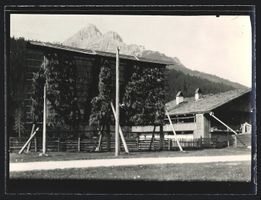 Fotografie Lötschental, Bauernhof, Troc