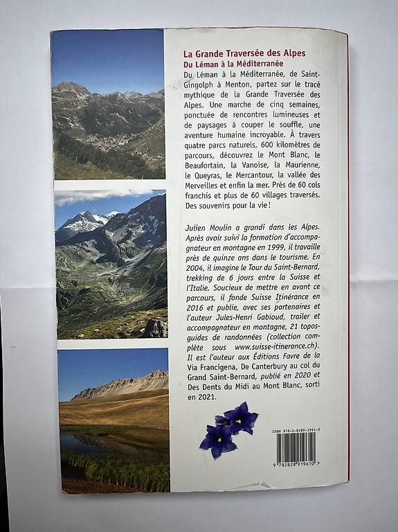 Libri: GR5 - la Grande Traversée des Alpes – Usato da lutry venduto da ecu69 1