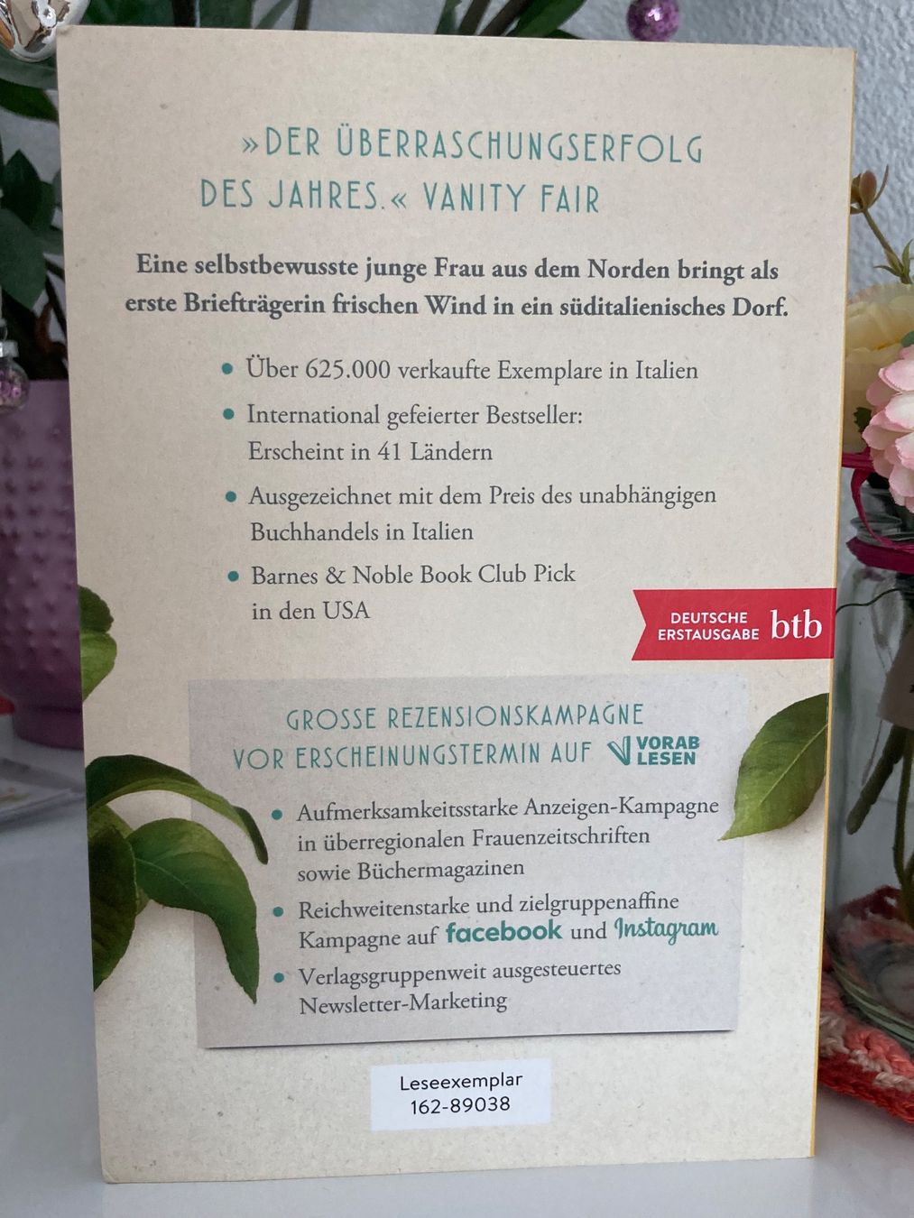 Livres: Die Briefträgerin - Francesca Giannone – D'occasion à Frauenfeld par AlphaCentauri369 1
