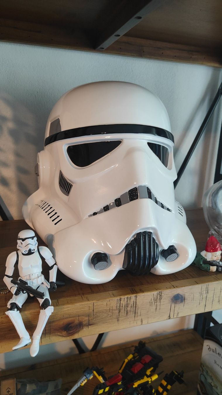 Maschere: Stormtrooper Helm ohne Verpackung – Nuovo (secondo la descrizione) da Lupfig venduto da PO-Aviation