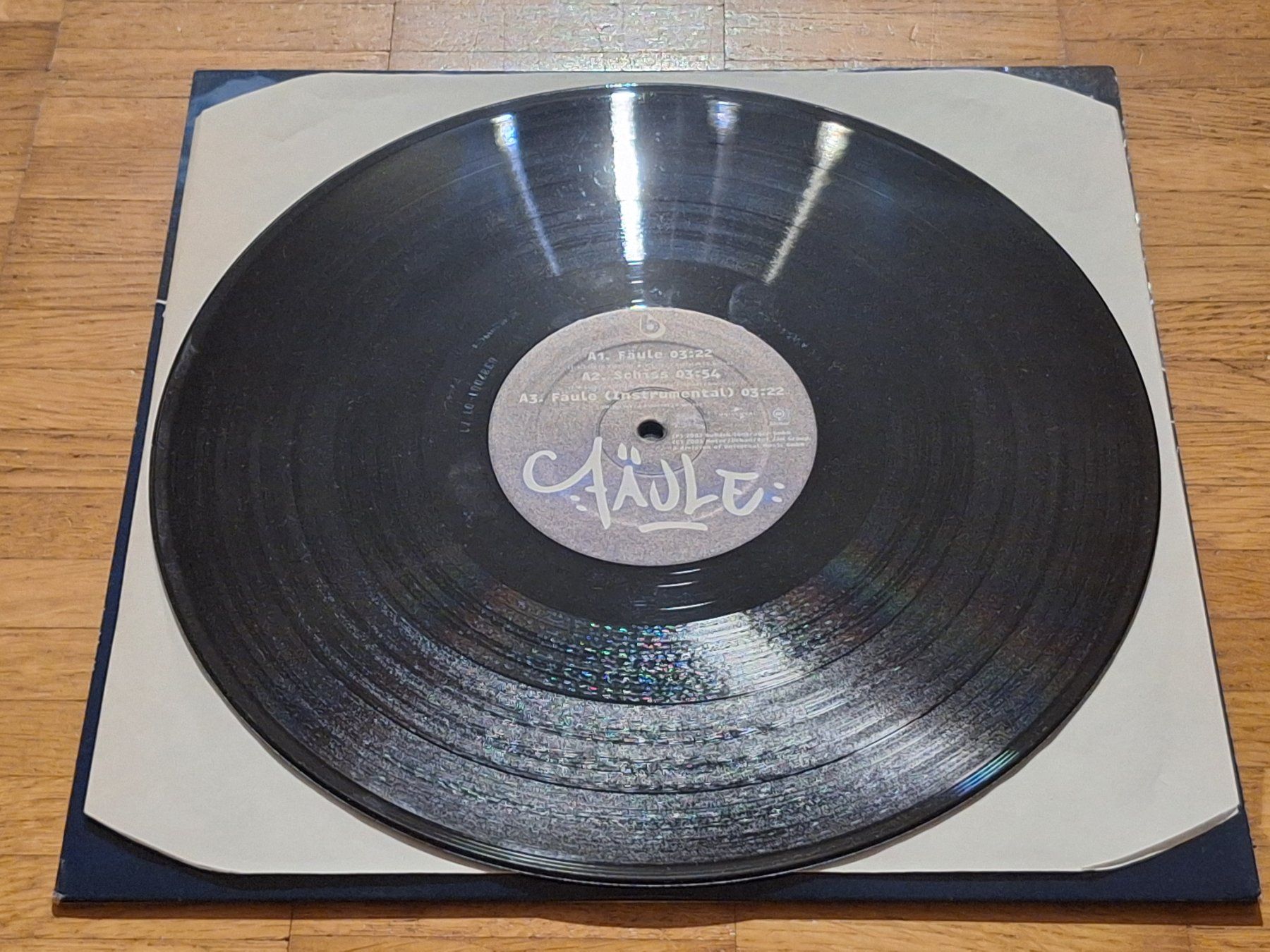Vinyles: Beginner, Fäule - 2x 12" Vinyl Maxi DE 2003 – Neuf (Voir description) à Oberentfelden par Musicud 2