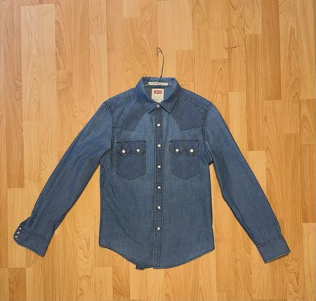 Levi’s Herren Jeanshemd / Denim Shirt – Grösse S – Blau