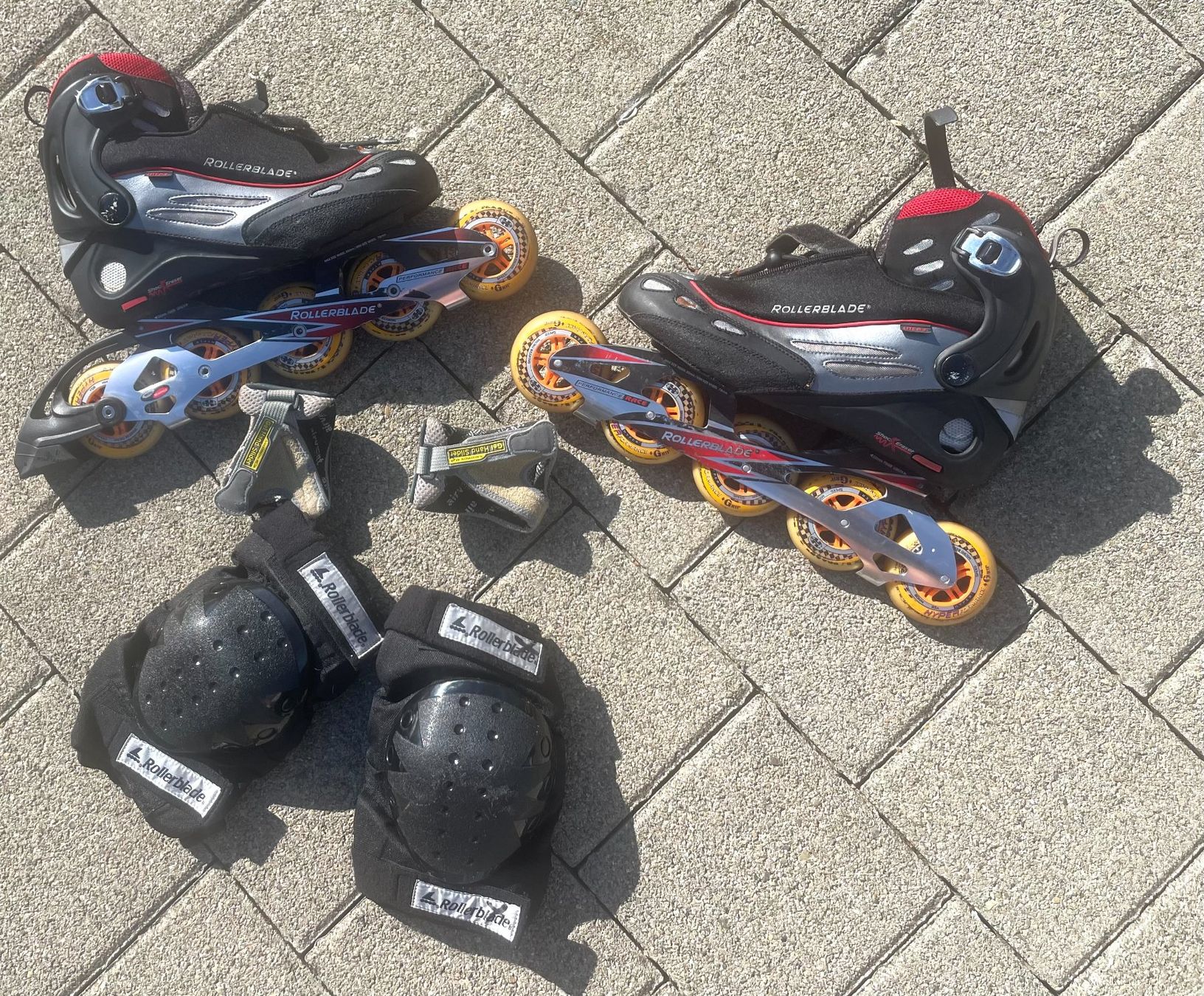 Inline-Skating & Rollschuhe: Rollerblade Inline, Shock Eraser, EU 42,5, US 9,5, 5 Rollen – Gebraucht aus Amriswil von fit8580 2
