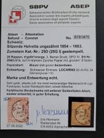 Strubel 25 D mit blauem Seidenfaden / Attest Hermann /selten