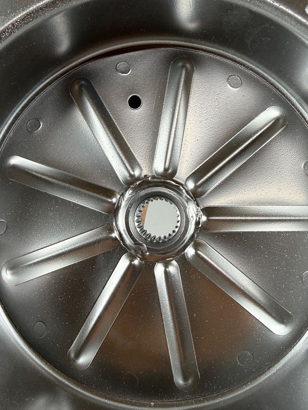 Piaggio Ciclomotori: Nabe Speichenfelge hinten Piaggio Ciao neu – Nuovo e nell'imballaggio originale da Hallau venduto da mofaplus 3