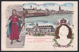 Litho Ganzsache PP27 C31 /04: Frankfurt 