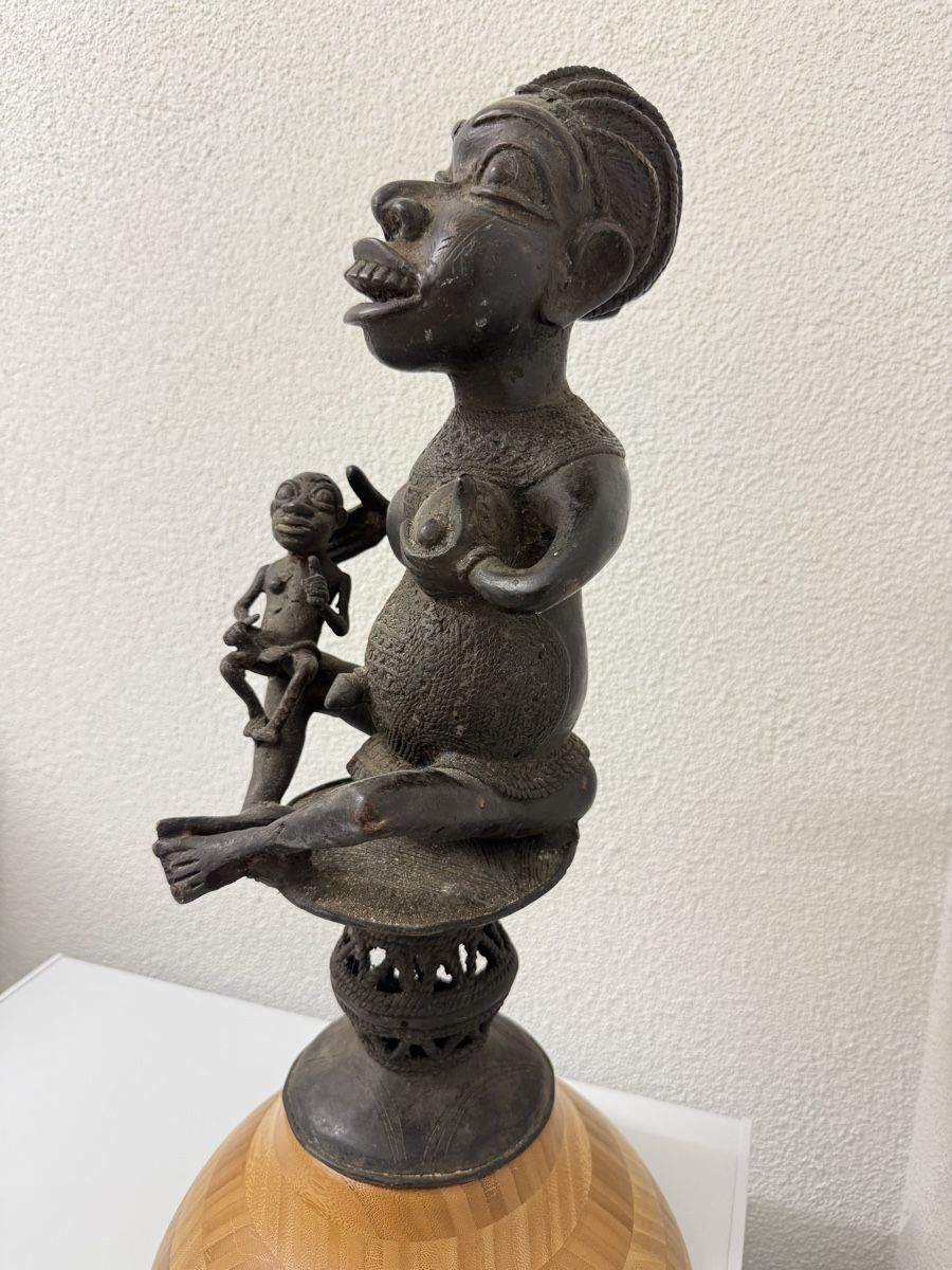Skulpturen & Statuen: Skulptur Grosse Bronze Figuren antike Afro Kunst – Gebraucht aus Goldach von Donpancho 1
