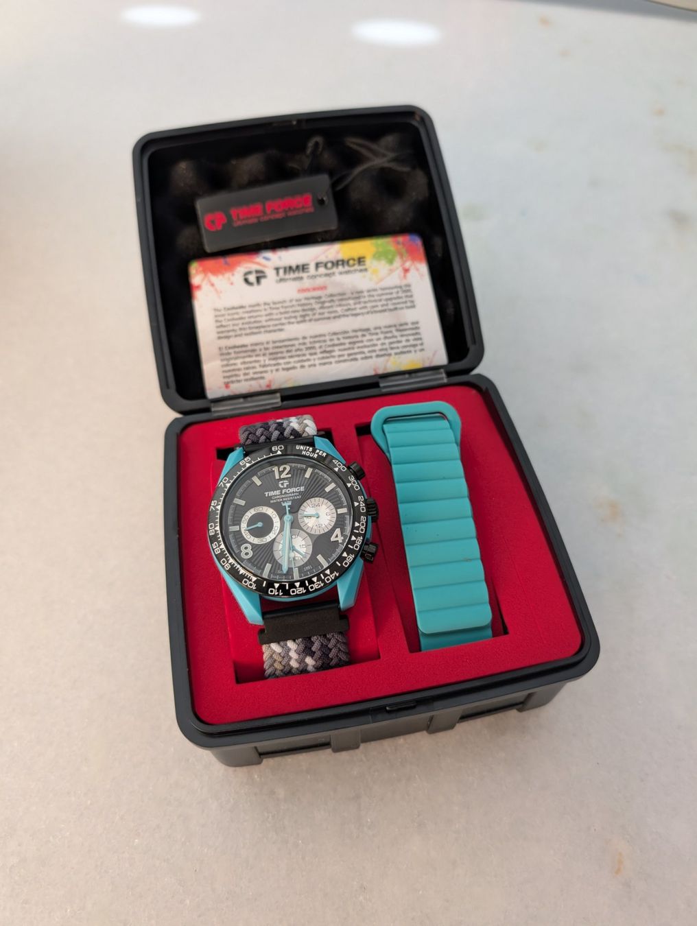 Orologi: TIME FORCE COOLWAKE full set + garantie 2 ans – Nuovo e nell'imballaggio originale da Corminboeuf venduto da MrGP87 1