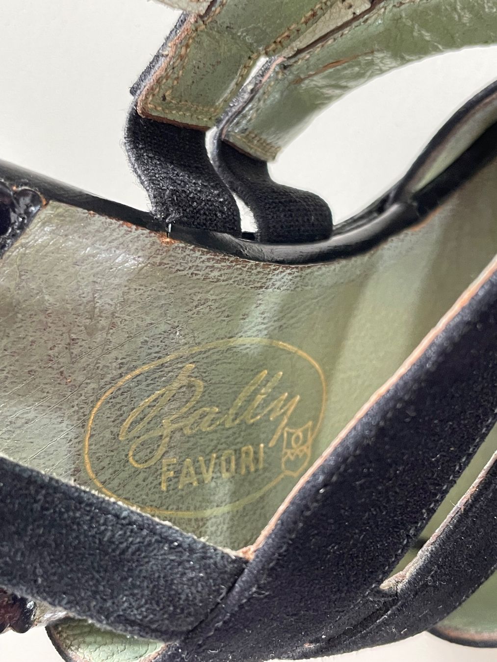 Bally Damenschuhe: Sandaletten, BALLY, Wildleder, schwarz, 37 – Gebraucht aus Zürich von san_z75z 7