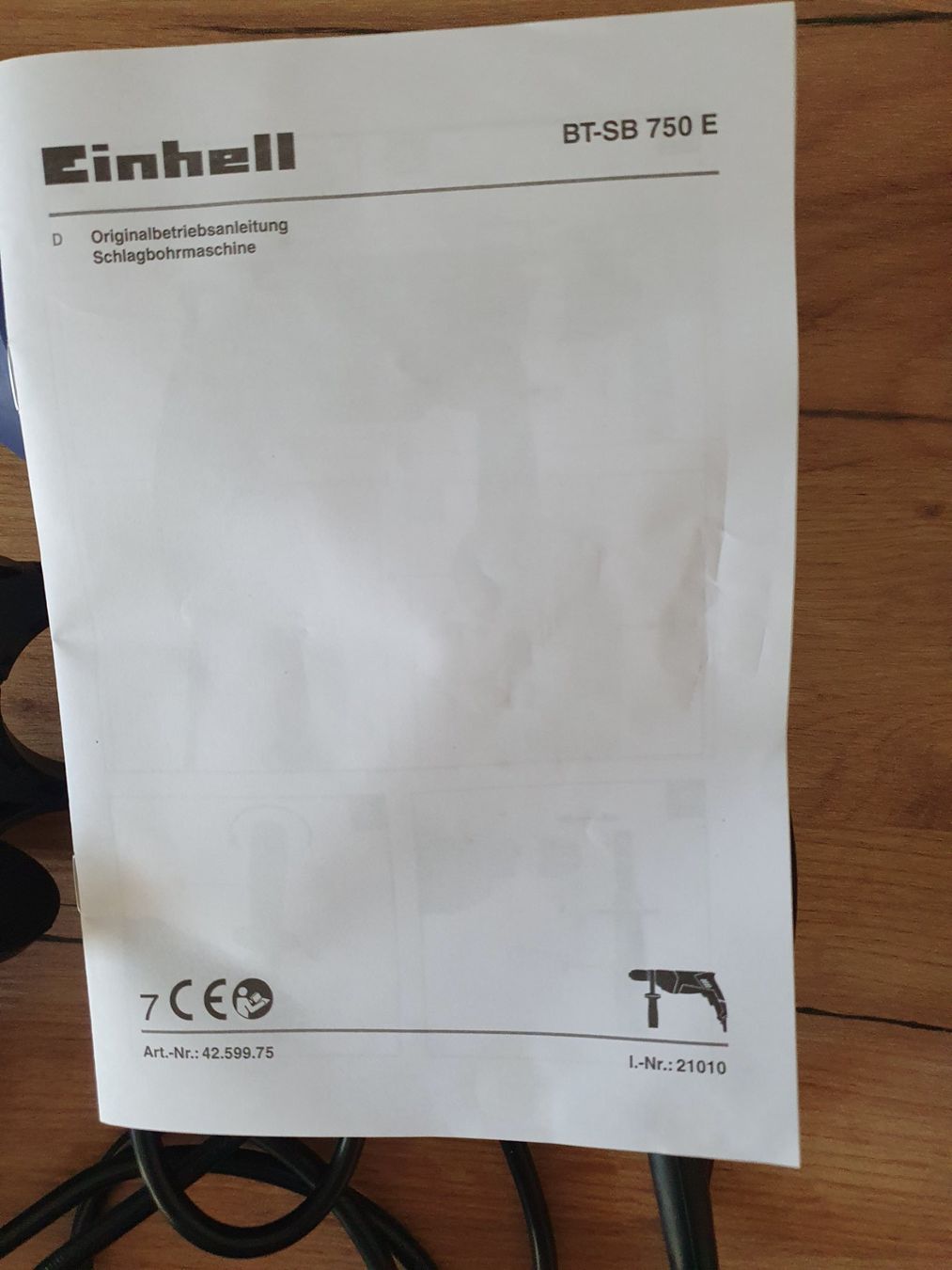 Einhell Trapani: Schlagbohrmaschine Einhell – Nuovo (secondo la descrizione) da Klingnau venduto da Fee1960 5