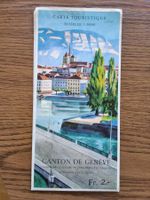 Schöne Topografische Karte Genève 1964 sehr guter Zustand