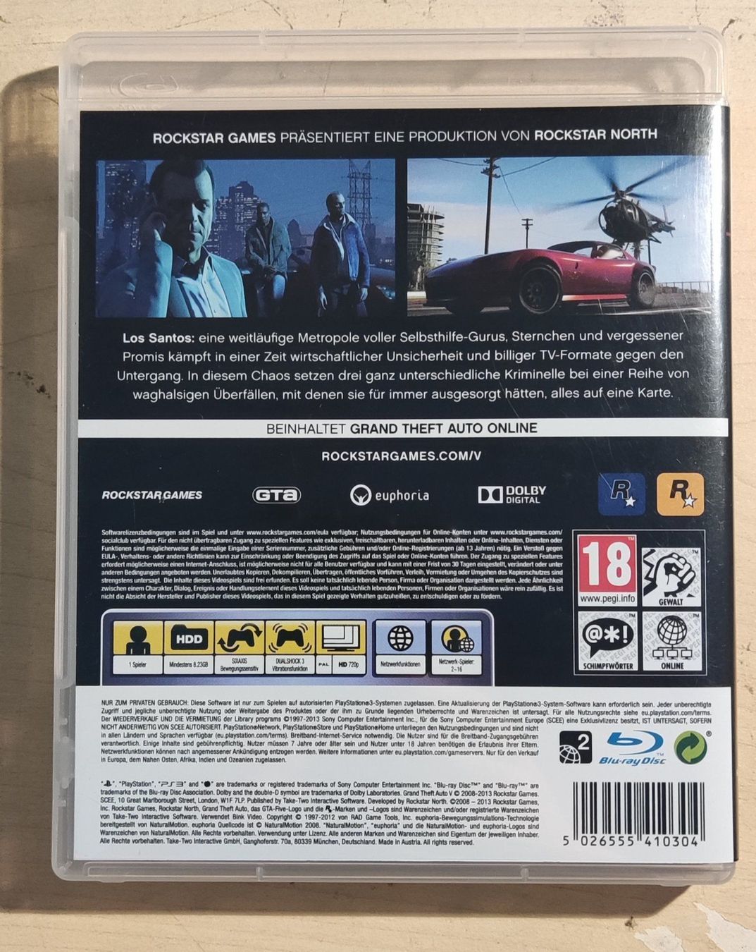 Sony Spiele: GTA 5 für PS3 – Gebraucht aus Schongau von Retro_Shop 1